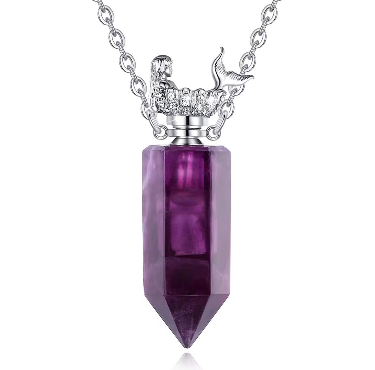 Lorelei The Amethyst Whisper nechlace