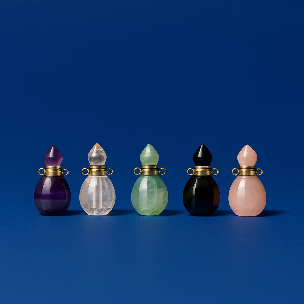 Gemstone Perfume Pendant Barouqe