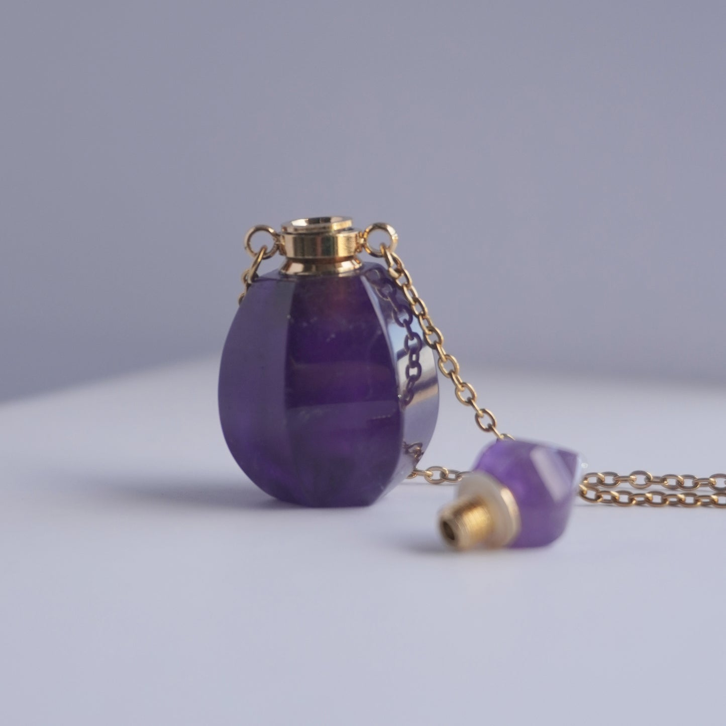 Gemstone Perfume Pendant Barouqe