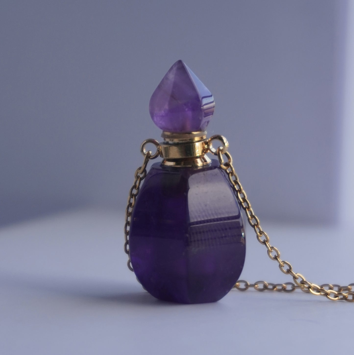 Gemstone Perfume Pendant Barouqe