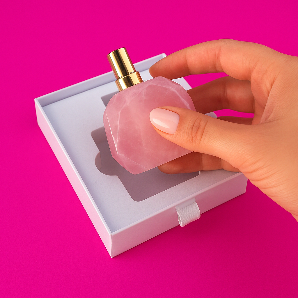 Natural Stone Perfume Rose Quartz